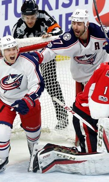 Atkinson's 2nd goal lifts Blue Jackets past Senators in OT (Jan 22, 2017)